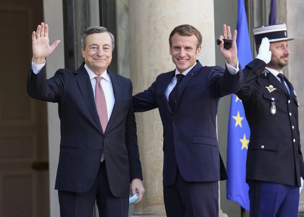 Macron Draghi