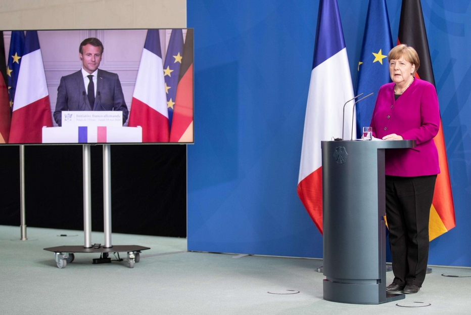 Merkel Macron