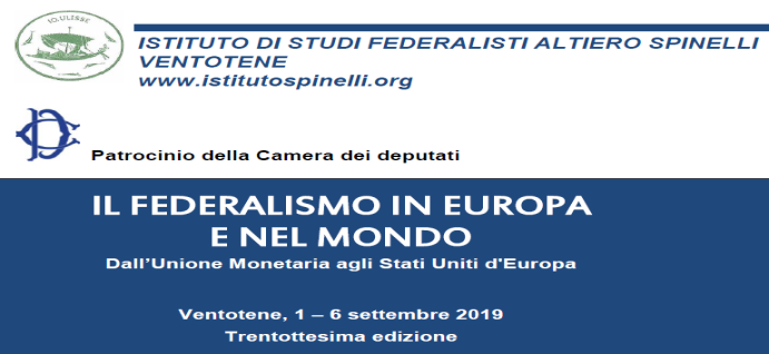 Seminario Ventotene 2019