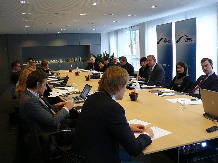 L'incontro conclusivo a Bruxelles L'incontro conclusivo a Bruxelles